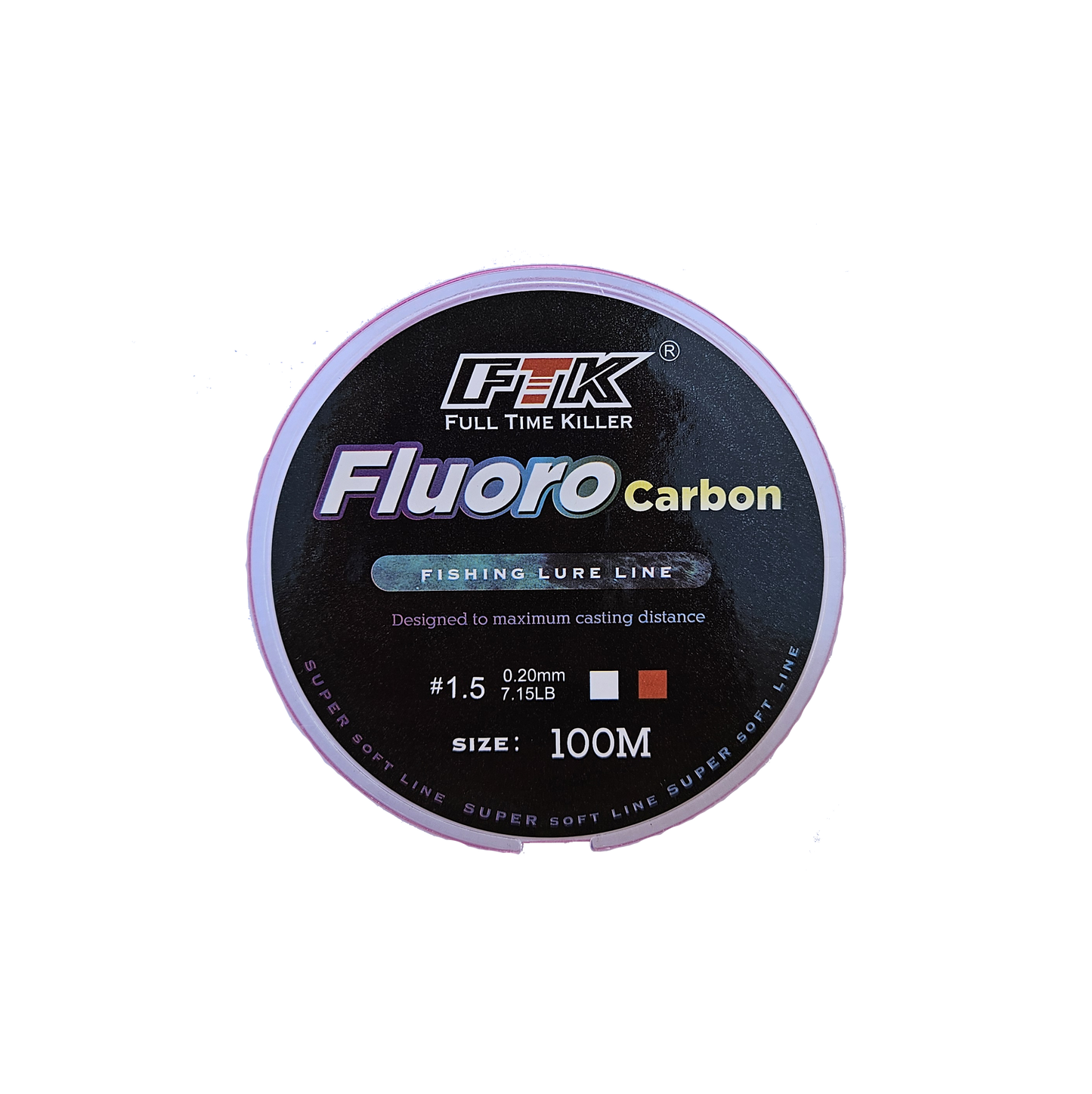 Fio Fluorocarbon Rosa