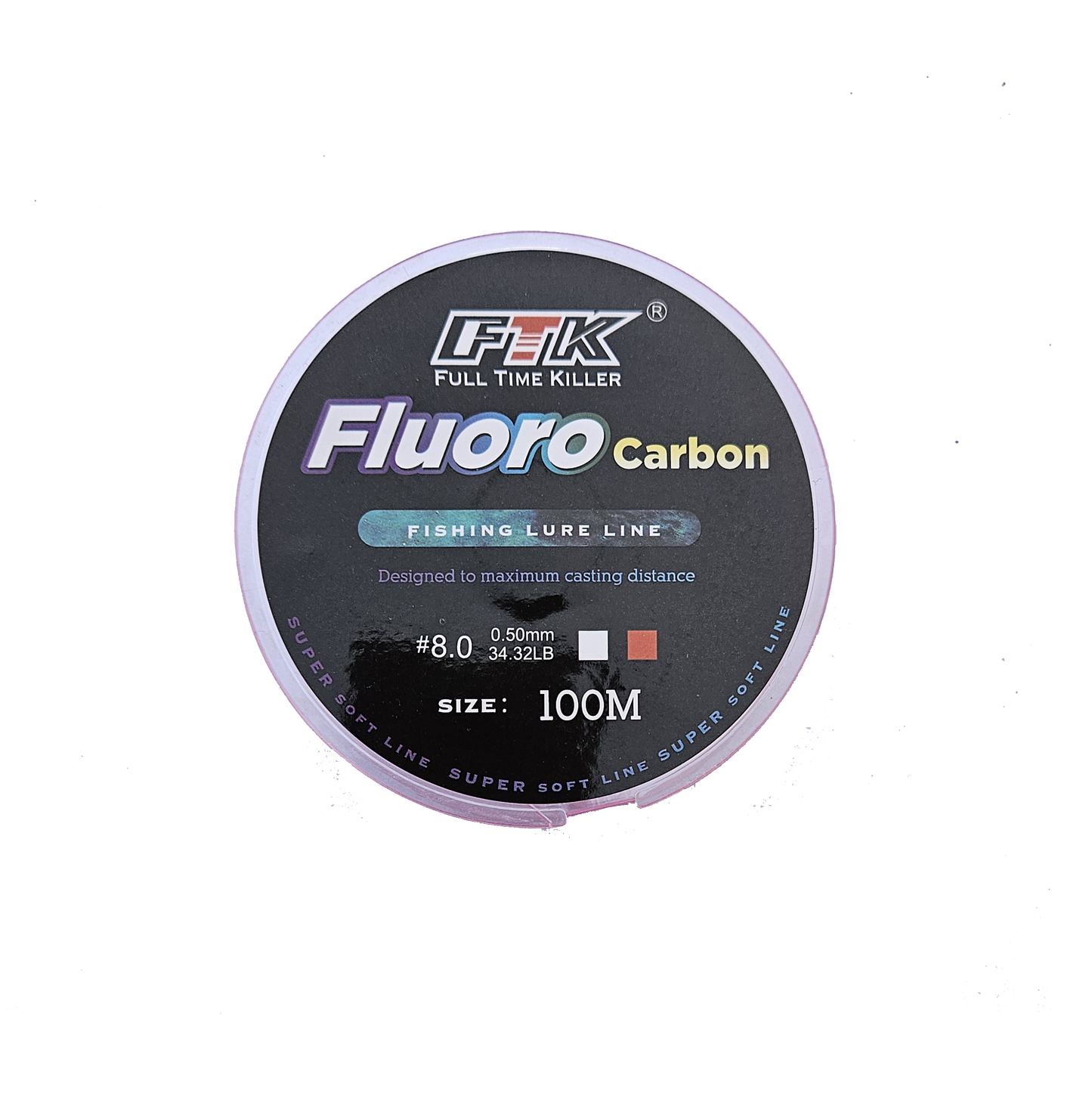 Fio Fluorocarbon Rosa